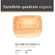 TARTELLETTE QUADRATA DI FROLLA MIGNON TARTE PATRATE 45X45MM